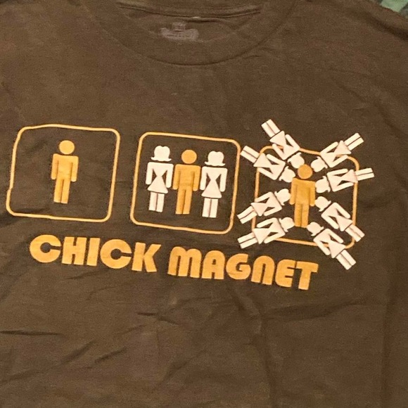 Vintage‎ Chick magnet graphic tee y2k funny - Picture 2 of 8